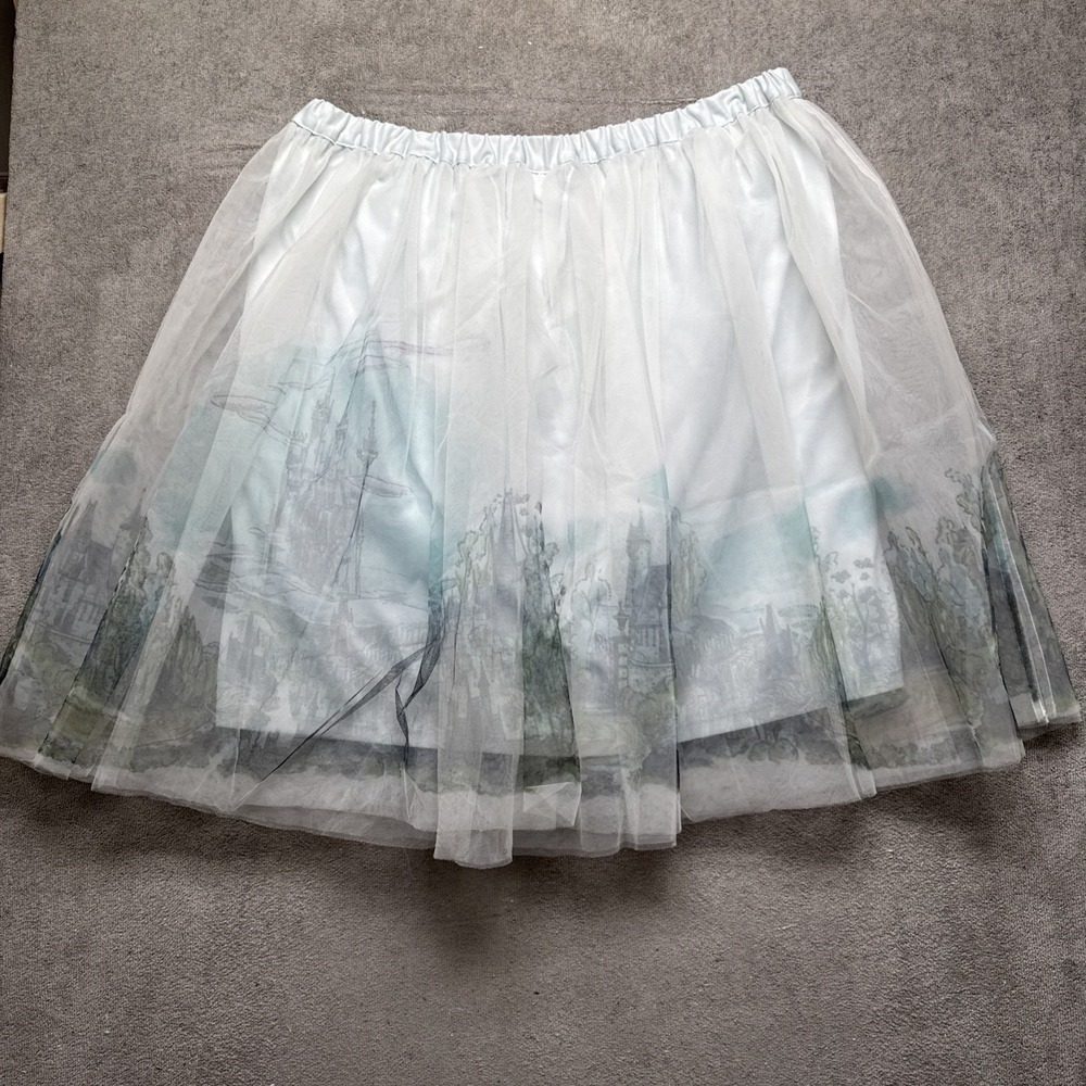 Disney Cinderella Lauren Conrad Castle Tulle Skirt Women's XL Princess Core - Picture 9 of 15